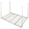 Image 1 : Metal Overhead Garage Storage Rack with Adjustable Height