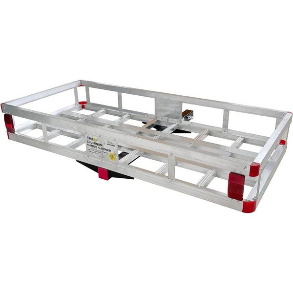 MaxxHaul Aluminum Cargo Carrier with 500 lb Capacity