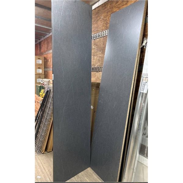 Belanger Black Stone Laminates Worktop 25″ x 97″ x 1-1/8″ lot of 1