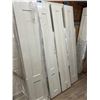 Image 1 : Lot of 4 Jeld-Wen Interior BIFOLD Panel Doors, Multiple Sizes