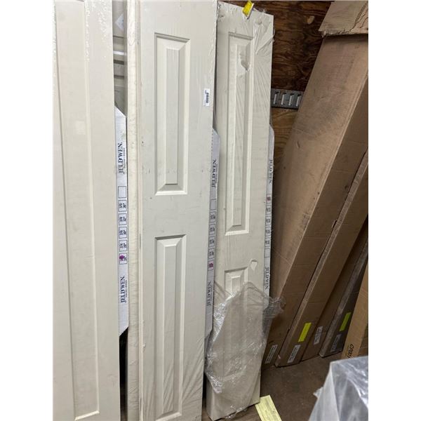 Jeld-Wen Prehung BIFOLD Interior Panel Doors LOT OF 2