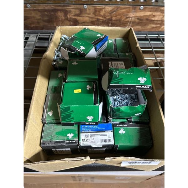 Box of Hillman Screws in Various Sizes