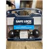 Image 2 : Set of Three Weiser Safe Lock Bed and Bath Knobs