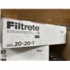 Image 1 : 3M Filtrete 20x20x1 Ultra Allergen Reduction Filters case lot