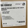 Image 2 : Canada Dry Zero Sugar Ginger Ale Ingredients 39 LB Box