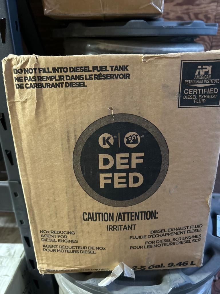 2.5-Gallon DEF Diesel Exhaust Fluid Container