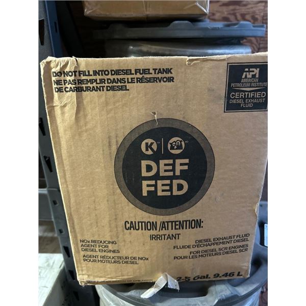 2.5-Gallon DEF Diesel Exhaust Fluid Container