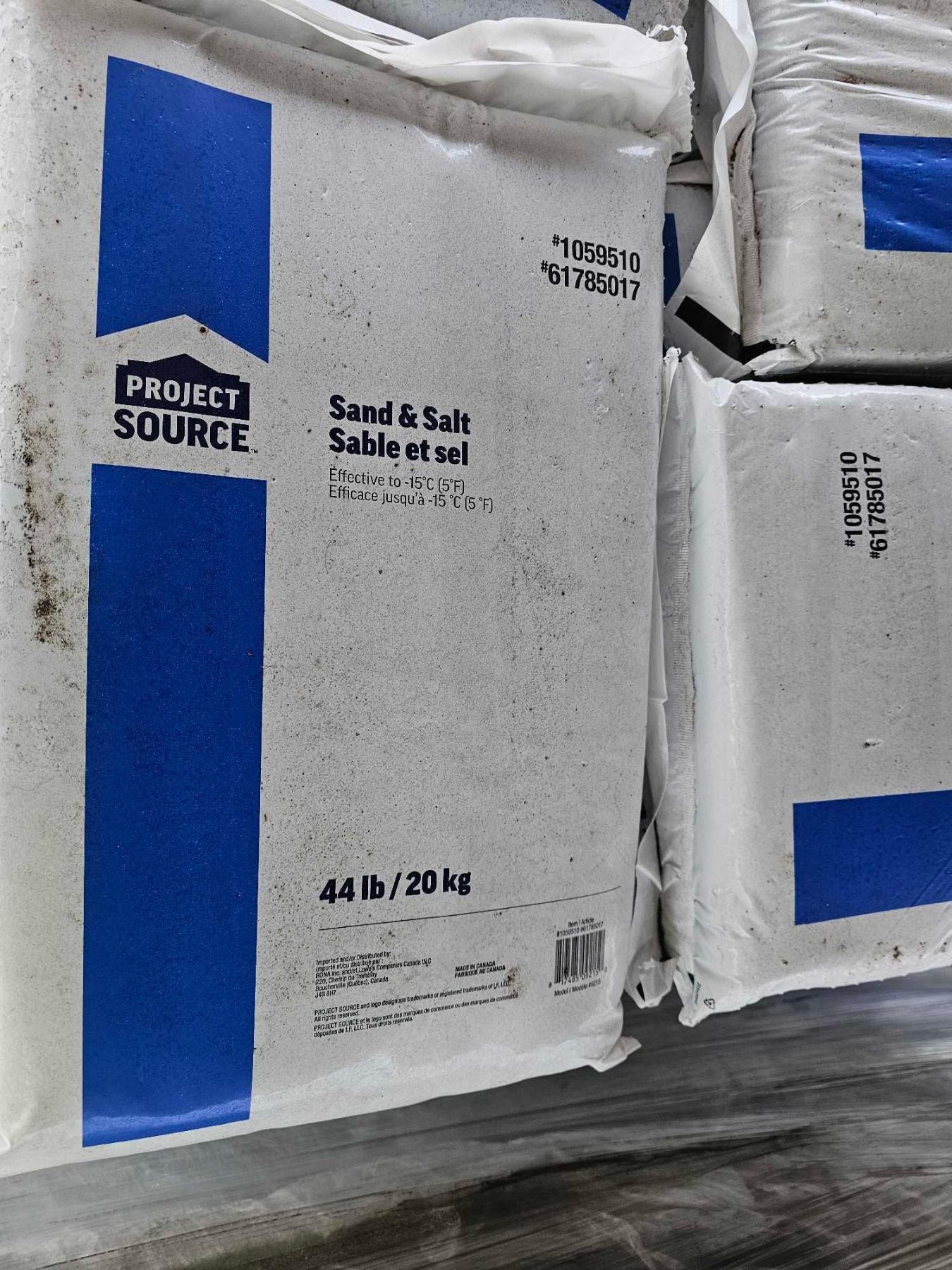 Project Source Sand & Salt Mix Effective to -15 C - 20Kg - 1 Bag - A D ...