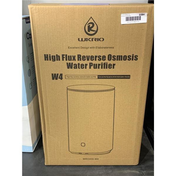 Wkrio W4 High Flux Reverse Osmosis Water Purifier Model: W4RO40-0W4