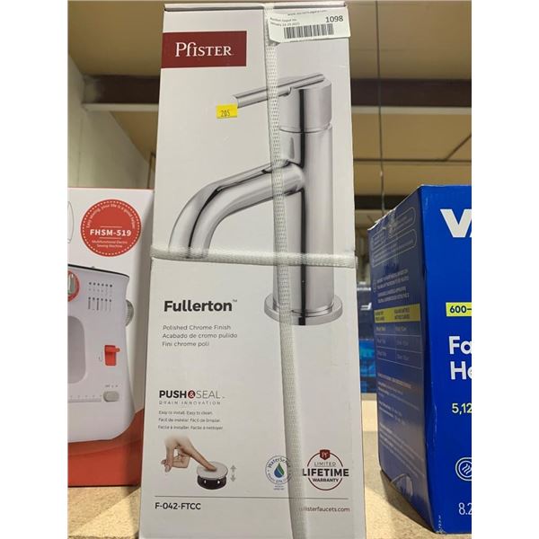 Pfister Fullerton F-042-FTCC Bathroom Faucet, Chrome Finish