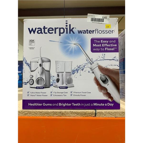 Waterpik Water Flosser Bundle with Ultra and Nano Models