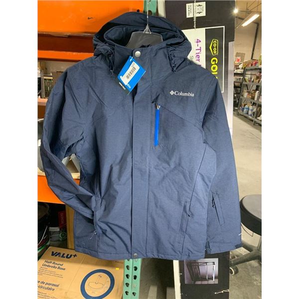 Columbia Men’s Last Tracks Jacket in Navy, Size Small