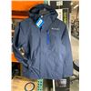 Image 1 : Columbia Men’s Last Tracks Jacket in Navy, Size Small