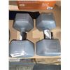 Image 1 : Set of 2 ProForm 20 lb Dumbbells with Hex Design