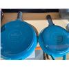 Image 3 : Set of Two Tramotina Enameled Cast Iron Frying Pans