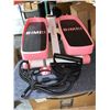 Image 3 : Bimei Pink Mini Stepper Machine with Resistance Bands