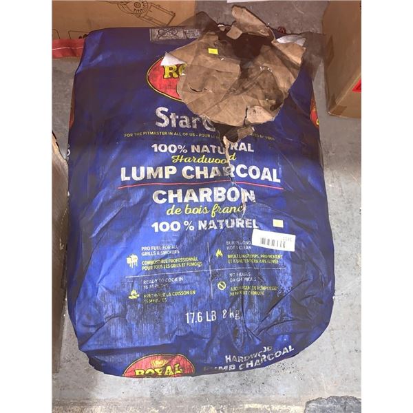 Bag of Royal Oak 100% Natural Lump Charcoal 17.6 lb