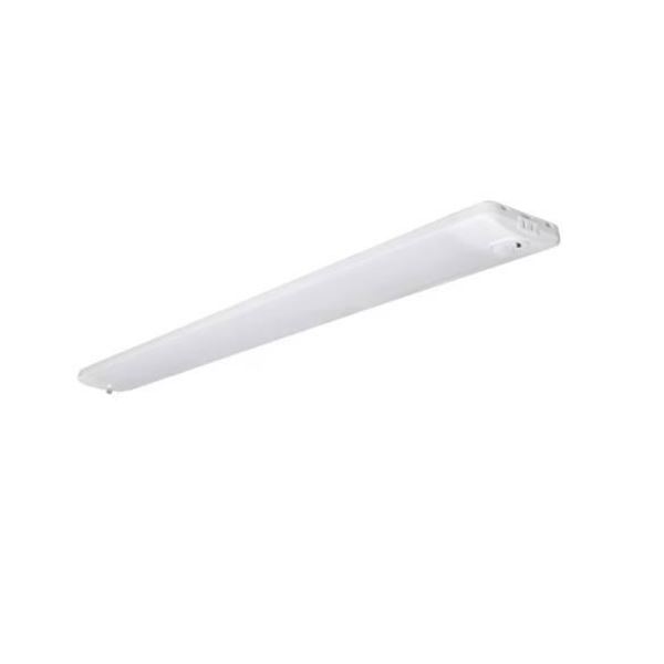 Sylvania 4 ft. 4500 Lumens Integrated LED White Wraparound Light, with Motion Sensor