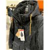 Image 3 : Hunter Women’s Quilted Coat With Hood, Size M/M