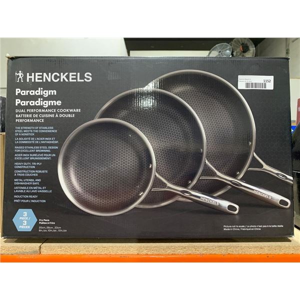 Henckels Paradigm Fry Pan Set, 3-Piece