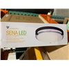 Image 2 : Sena LED Ceiling Light Fixture in Black