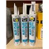 Image 2 : Lot of DAP Alex Plus Acrylic Latex Caulk Plus Silicone