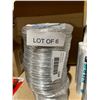 Image 3 : Lot of 6 Flexible Aluminum Air Connectors, 4 In x 10 Ft