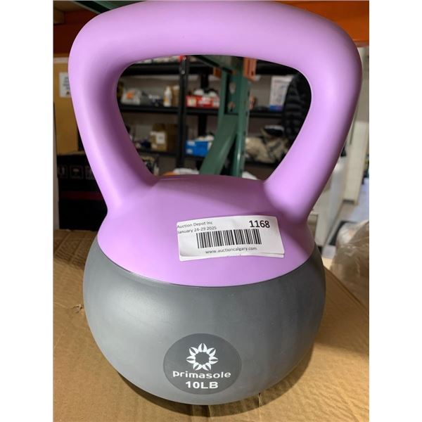 Primasole 10 LB Kettlebell With Soft Coated Handle