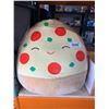 Image 1 : Squishmallows Pizza Slice Plush with Pepperoni and Green Toppings