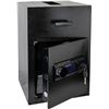 Image 1 : 2.5 Cub Security Business Safe and Lock Box with Digital Keypad,Drop Slot Safes with Front Load Drop