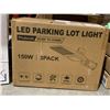 Image 2 : JC-LGL 150W Parking Lot Light 3Pack, LED Shoebox Light 21000LM, IP65 100-347V Dusk to Dawn LED Parki