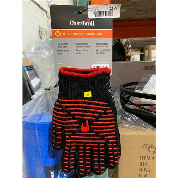 Char-Broil Non-Slip Heat-Resistant Grilling Gloves
