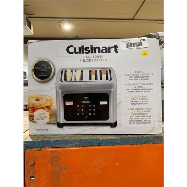 Cuisinart Touch Screen 4-Slice Toaster