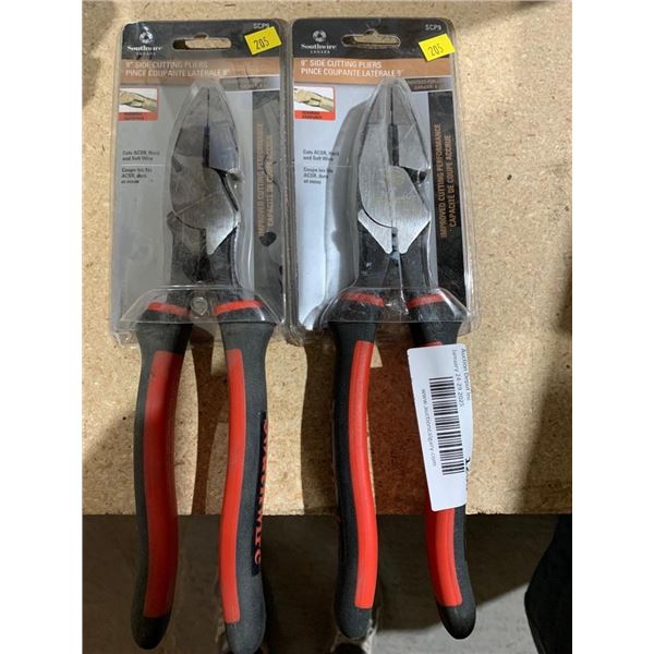 Southwire SCP9 9-Inch Side Cutting Pliers, Set of Two