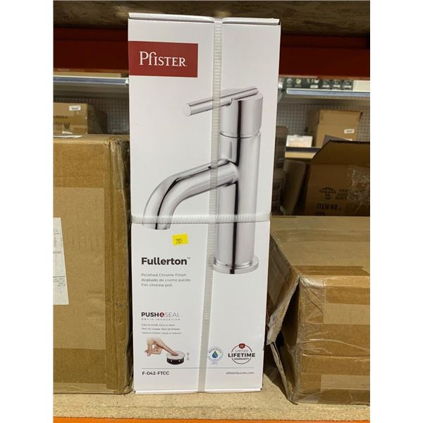 Pfister Fullerton Bathroom Faucet with Push & Seal Drain