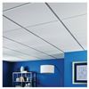 Image 1 : Certainteed Hampton 2-ft x 2-ft x 5/8-in White Mineral Fibre Ceiling Tile – 16/box