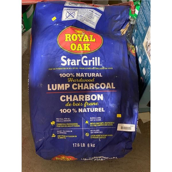 Royal Oak StarGrill 100% Natural Hardwood Lump Charcoal, 17.6 lb