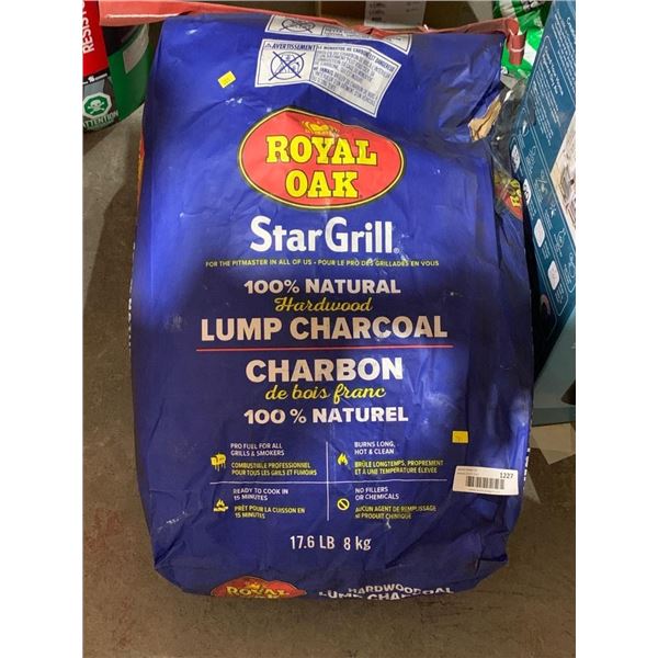 Royal Oak StarGrill 100% Natural Hardwood Lump Charcoal, 17.6 lb