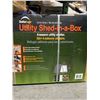 Image 3 : ShelterLogic 10′ x 10′ Shed-in-a-Box All Season Steel Metal Frame Peak Roof Outdoo