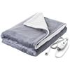 Image 1 : Pure Enrichment Plush Heated Throw Blanket