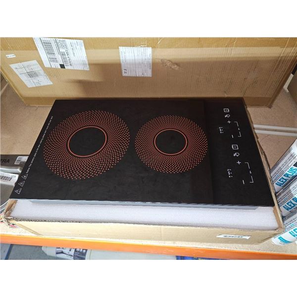Double Burner Induction Cooktop with Touch Controls