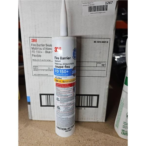 3M Fire Barrier Sealant FD 150+ Blue 12×10.1 fl oz Tube
