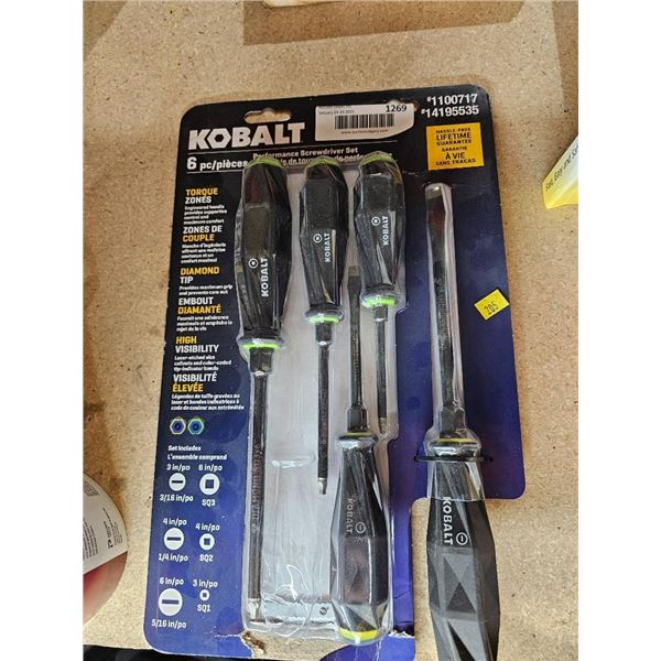Kobalt 6-Piece High Performance Screwdriver Set