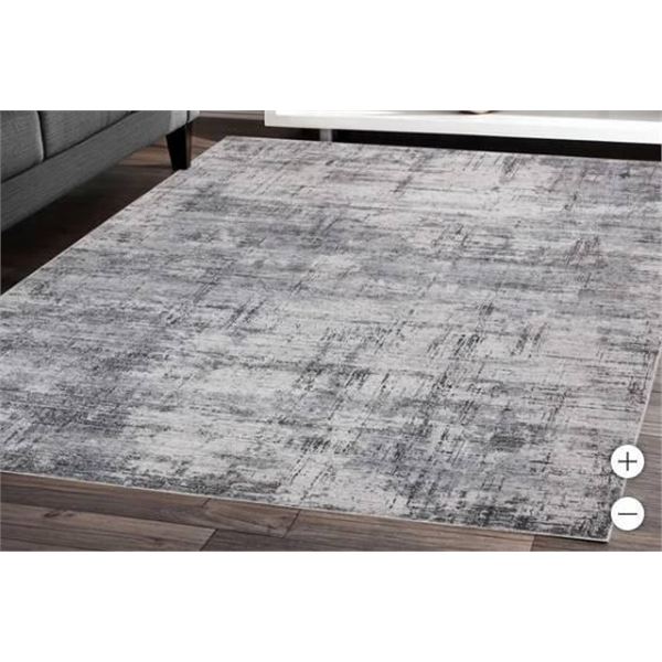 Roots Home Oak Bay Area Rug 72 x 72 Inches in White