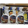 Image 1 : Bona Hardwood Floor Cleaner Spray Bottles (3-Pack)