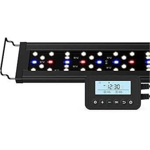 Nicrew Aquarium Plants LED Light Fixture 30-36 Inches