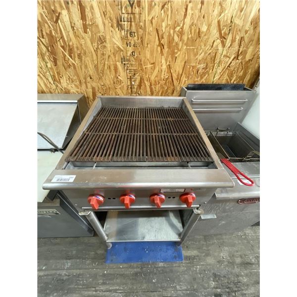 Cooking Performance Group Commercial Gas Charbroiler  four-burner system- propane