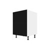 Image 1 : Eklipse Onyx 24-in 2-Drawer Matte Black Polymer Base Cabinet