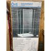Image 1 : Ove Savannah Tempered Glass Shower Panels Shower base is not included. Dimensions: 187.7 cm H x 72.5