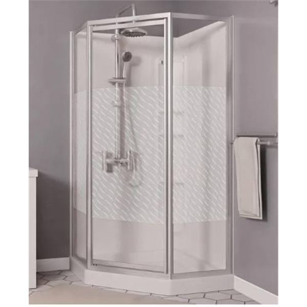 MAAX Himalaya 38 in. Shower Kit with Door and Base